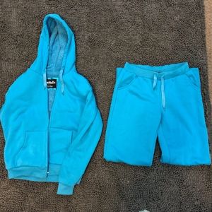 Cheetah Girls Soft Light Blue Sweatsuit